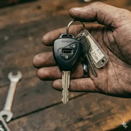 Basic car key