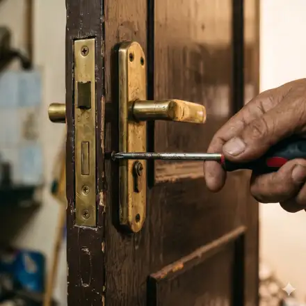 Door lock repair